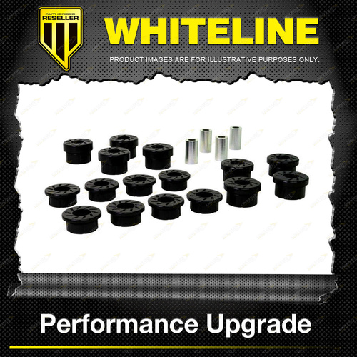 Whiteline Rear Control Arm Lower & Upper Bush for Honda Civic EP EV CR-V RD