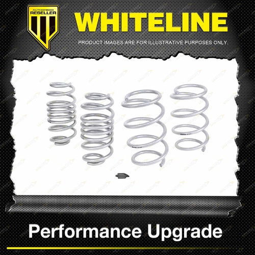 Whiteline Front & Rear Coil Springs - Lowered for Kia EV6 CV AWD GT 2021-On