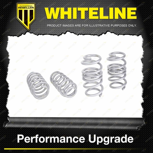Whiteline Front & Rear Coil Springs - Lowered for Tesla Model 3 5YJ3 RWD 2017-On