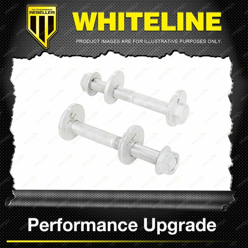 Whiteline Front Control Arm Lower Inner Camber Bolt for Nissan Navara D40 05-15